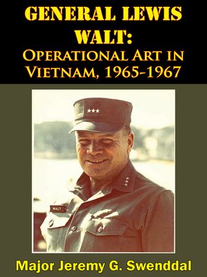 cover image of General Lewis Walt